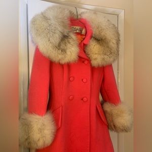Lilli Anne vintage pink  coat